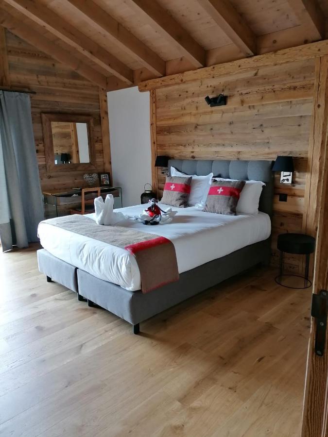 Chalet Les Ecureuils Apartment Penthouse Suite Cresuz Exterior photo